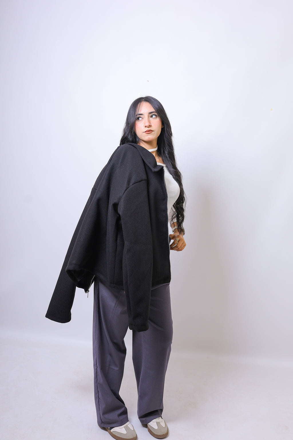 Female Cropped Jacket