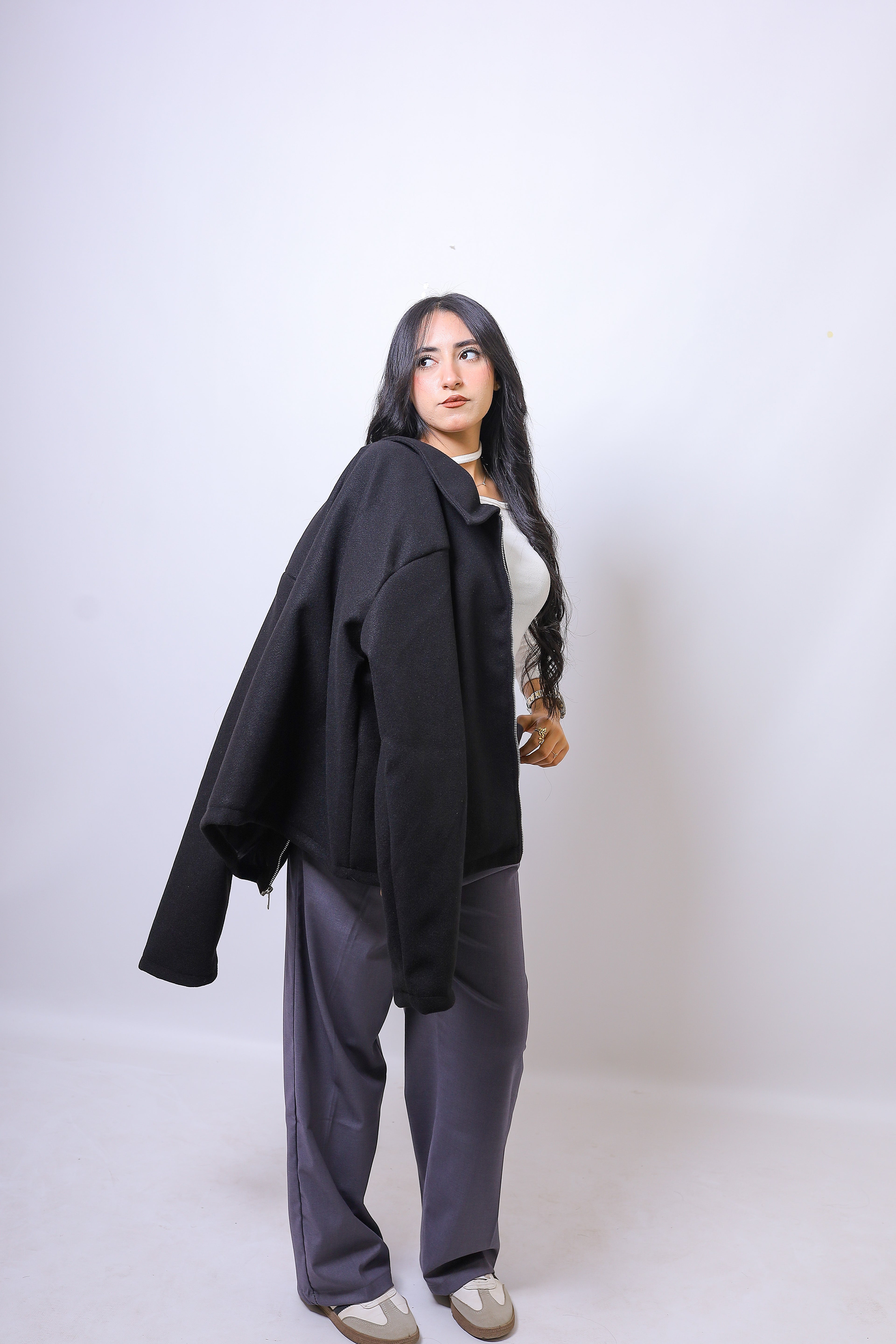 Female Cropped Jacket