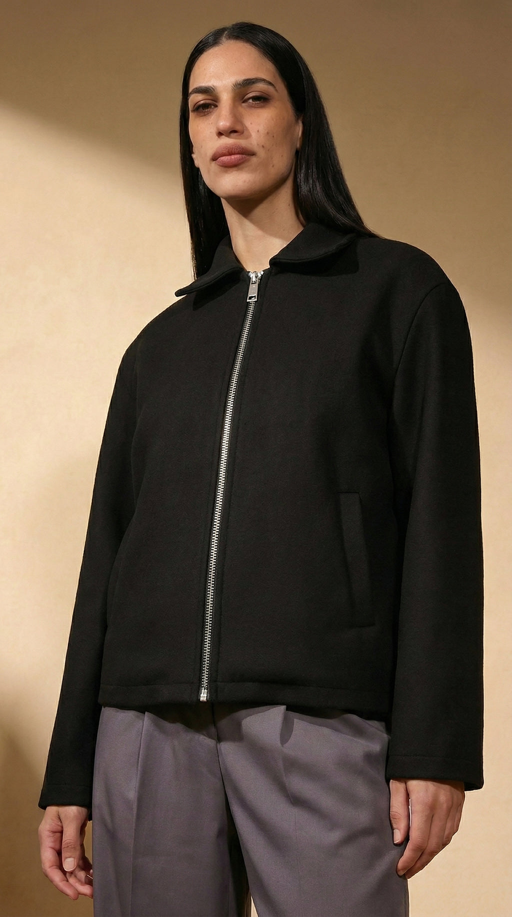 Female Cropped Jacket