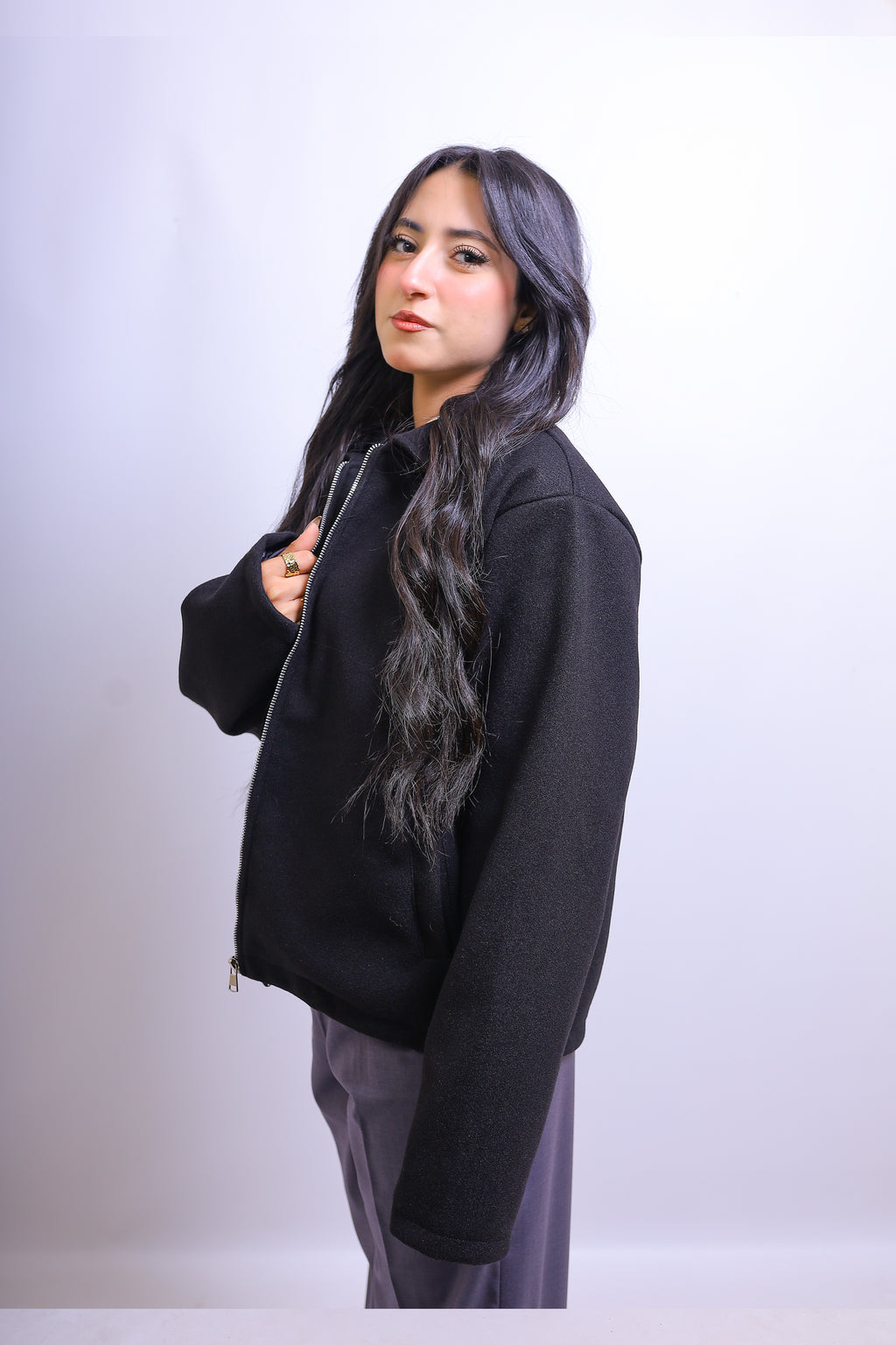 Female Cropped Jacket